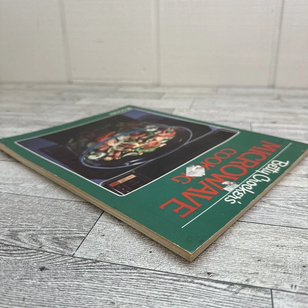 Betty Crocker Microwave Cooking Cookbook 1986 Vintage Recipes Cook Book‎